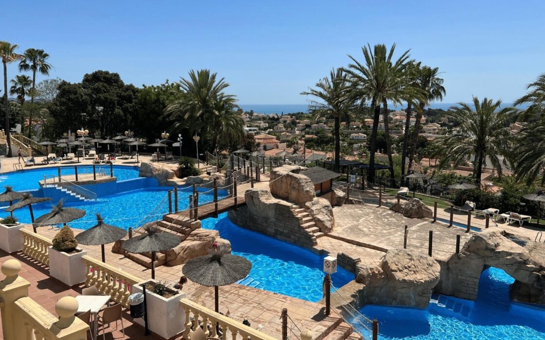 Бунгало з видом на море в Кальпе, 1 спальня, тераса