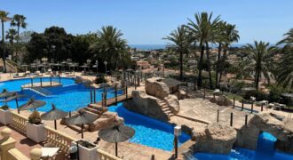 Бунгало с видом на море в Кальпе, 1 спальня, терраса