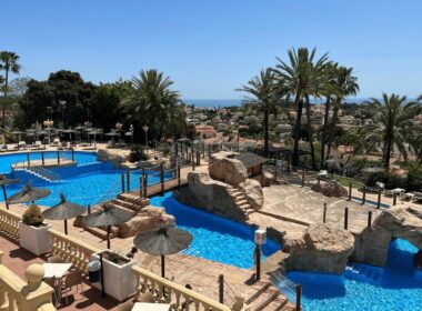 Бунгало з видом на море в Кальпе, 1 спальня, тераса