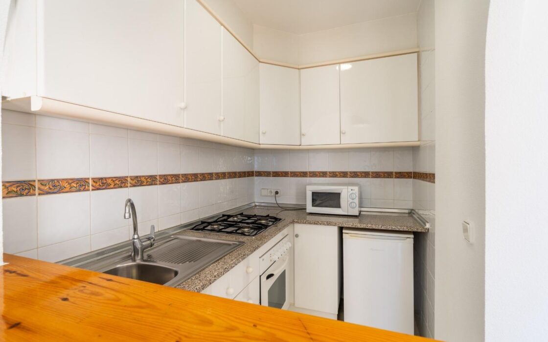 Бунгало з видом на море в Кальпе, 1 спальня, тераса