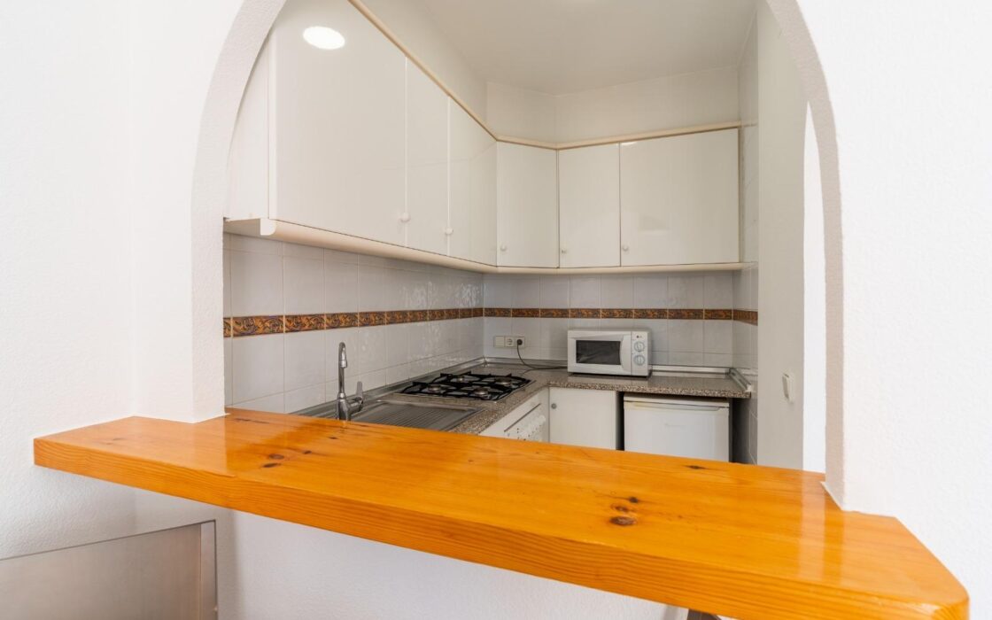 Бунгало з видом на море в Кальпе, 1 спальня, тераса