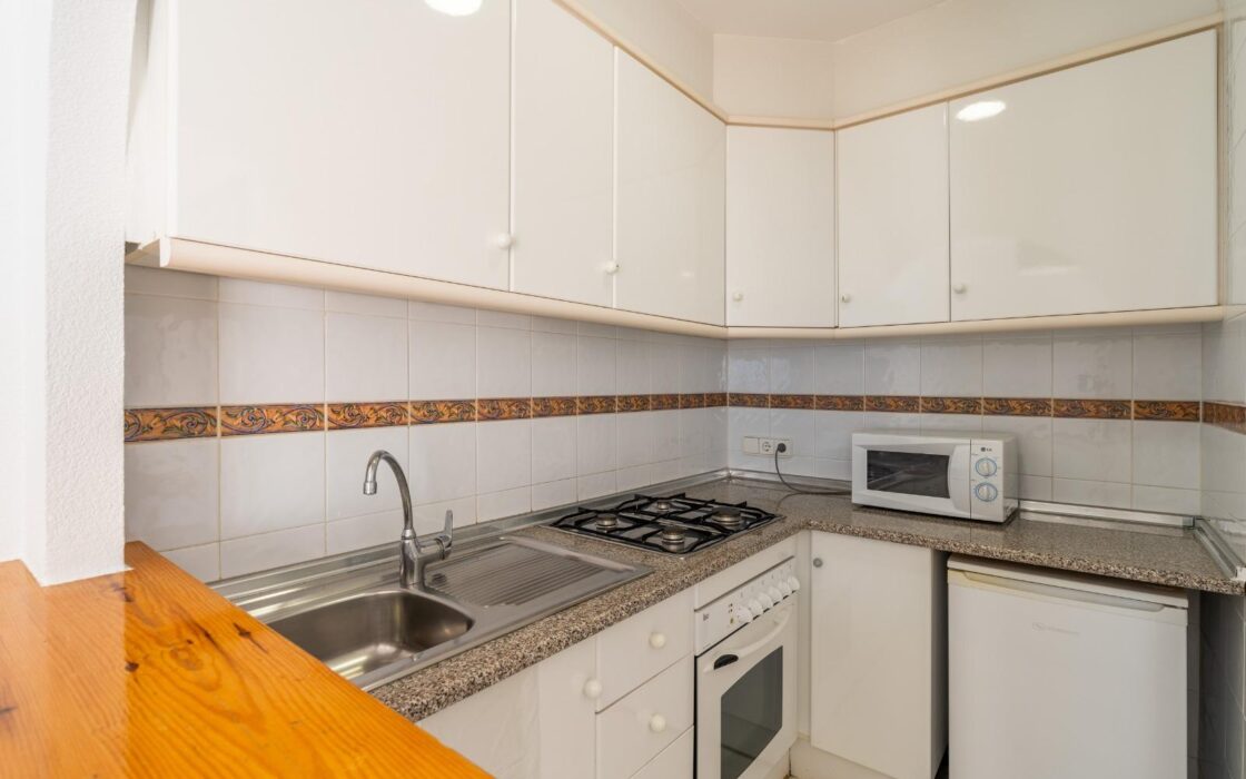 Бунгало з видом на море в Кальпе, 1 спальня, тераса