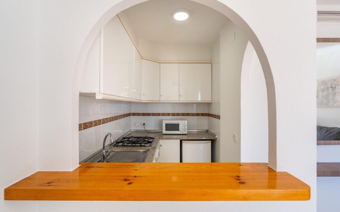 Бунгало з видом на море в Кальпе, 1 спальня, тераса