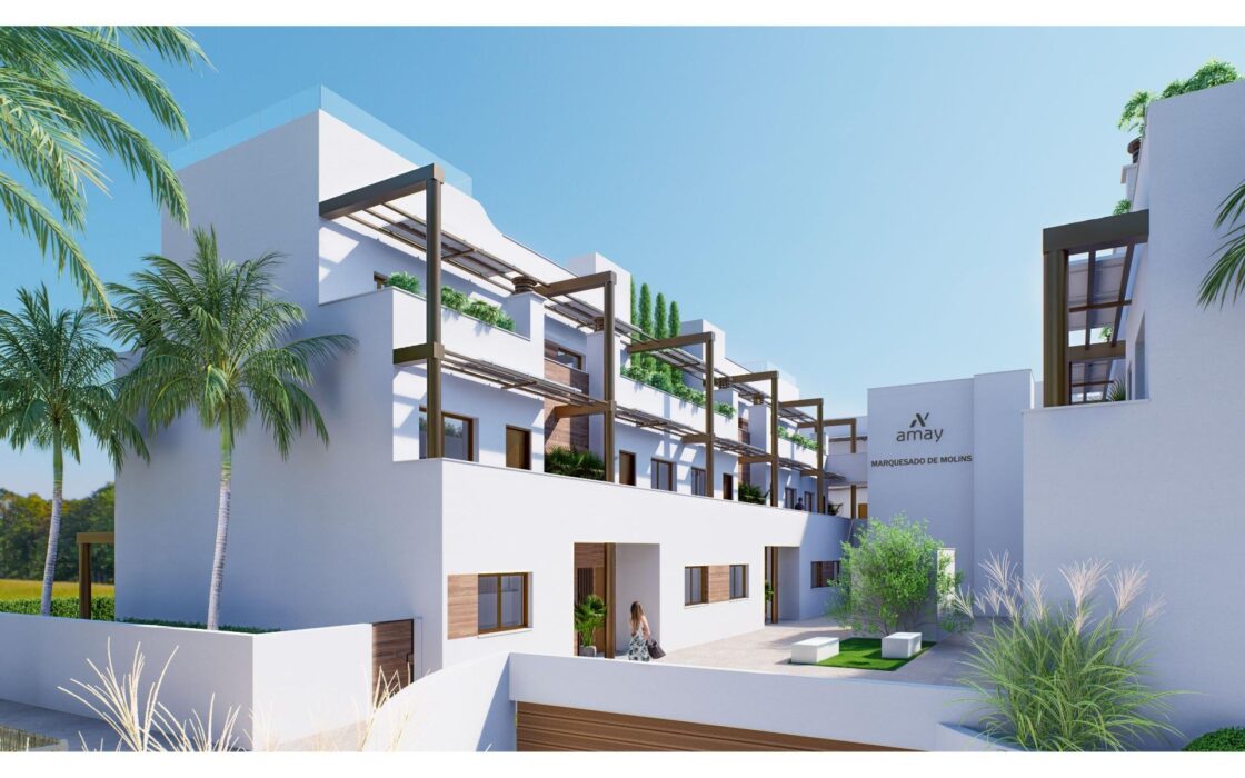 Бунгало в Пилар-де-ла-Орадада с террасой у моря 169.53 кв.м