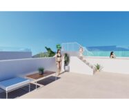 Бунгало в Пилар-де-ла-Орадада с террасой у моря 169.53 кв.м