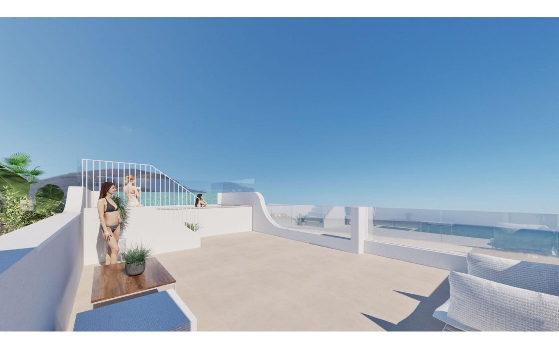 Бунгало в Пилар-де-ла-Орадада с террасой у моря 169.53 кв.м