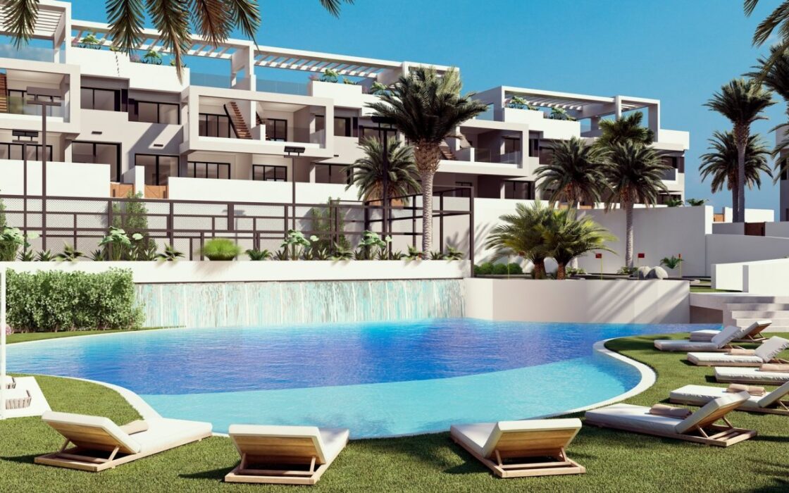 Бунгало в Лос-Балконес, 178 кв.м с видом на море