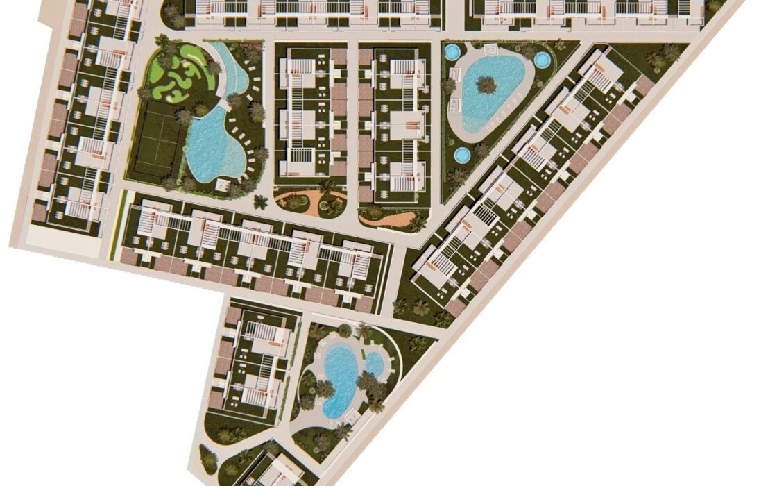 Бунгало в Лос-Балконес, 178 кв.м с видом на море