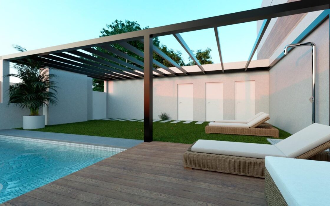 Бунгало у моря в Пилар де ла Орадада 75 кв.м, 3 кімнати