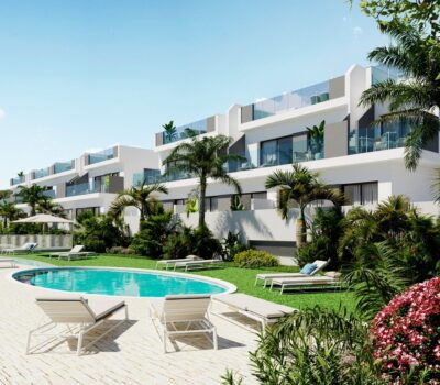 Нові бунгало з терасою в Лос Балконес Торрев’єха 75 кв.м