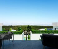 Нові бунгало з терасою в Лос Балконес Торрев’єха 75 кв.м