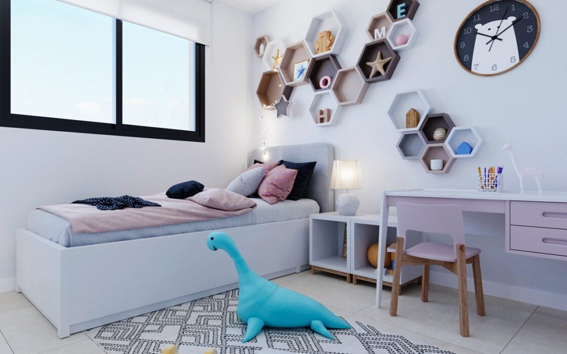 Нові бунгало з терасою в Лос Балконес Торрев’єха 75 кв.м