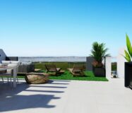 Нові бунгало з терасою в Лос Балконес Торрев’єха 75 кв.м