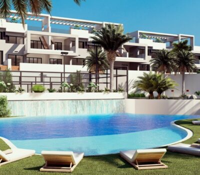 Бунгало з терасою в Лос-Балконес, 131 кв.м біля моря