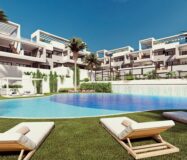 Бунгало з терасою в Лос-Балконес, 131 кв.м біля моря