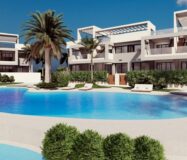 Бунгало з терасою в Лос-Балконес, 131 кв.м біля моря