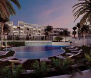 Бунгало з терасою в Лос-Балконес, 131 кв.м біля моря