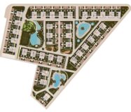 Бунгало з терасою в Лос-Балконес, 131 кв.м біля моря