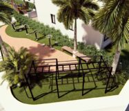 Бунгало з терасою в Лос-Балконес, 131 кв.м біля моря