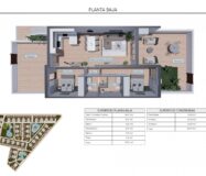 Бунгало з терасою в Лос-Балконес, 131 кв.м біля моря