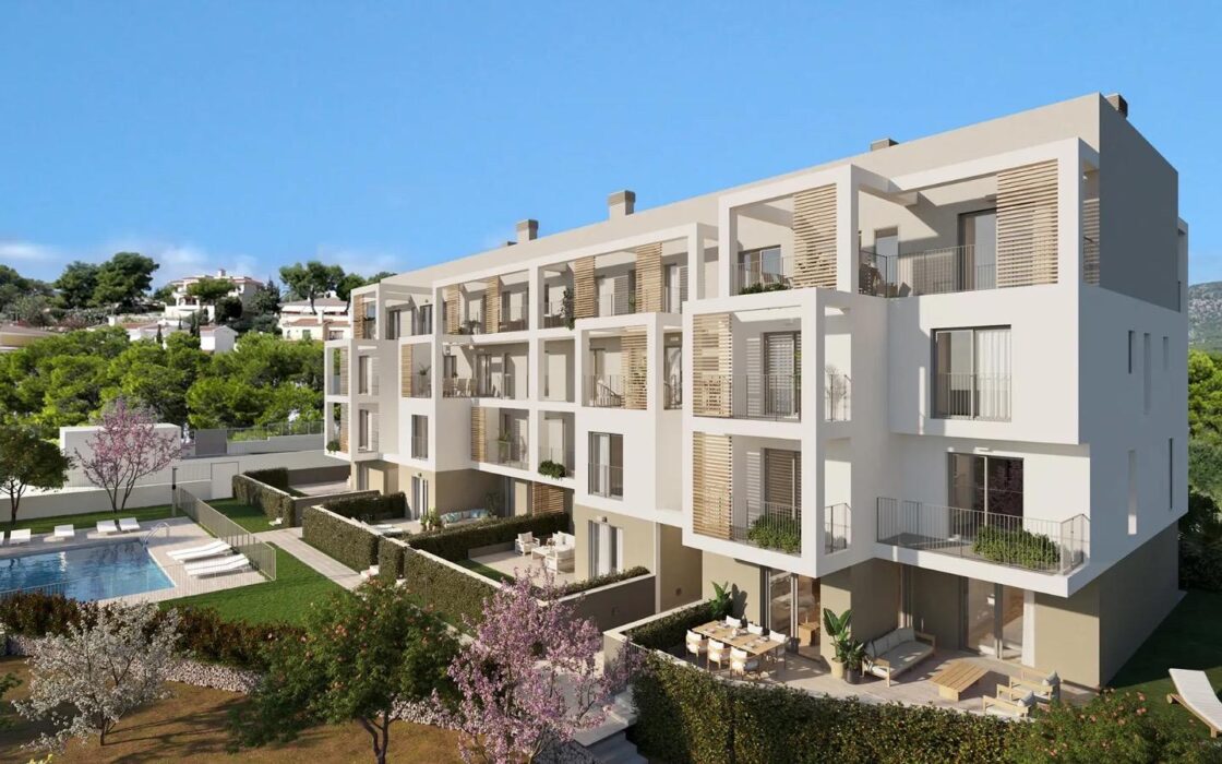 Квартира у моря на Майорке 100 кв.м з терасою та басейном