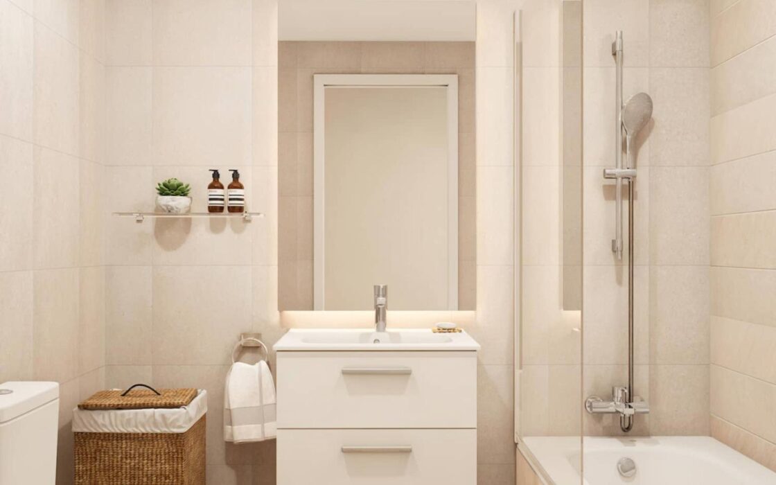 Новый дом с террасой и видом на море в Ибице 85 кв.м