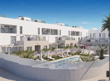 Новий будинок з терасою та видом на море в Ібіцi 85 кв.м