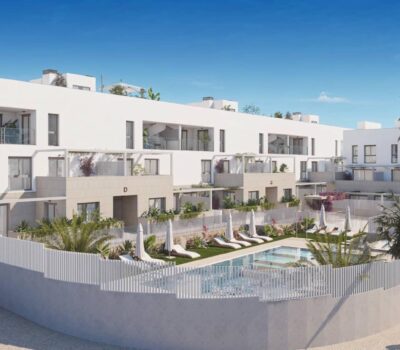 Новий будинок з терасою та видом на море в Ібіці 85 кв.м