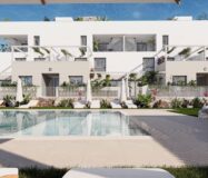 Новый дом с террасой и видом на море в Ибице 85 кв.м