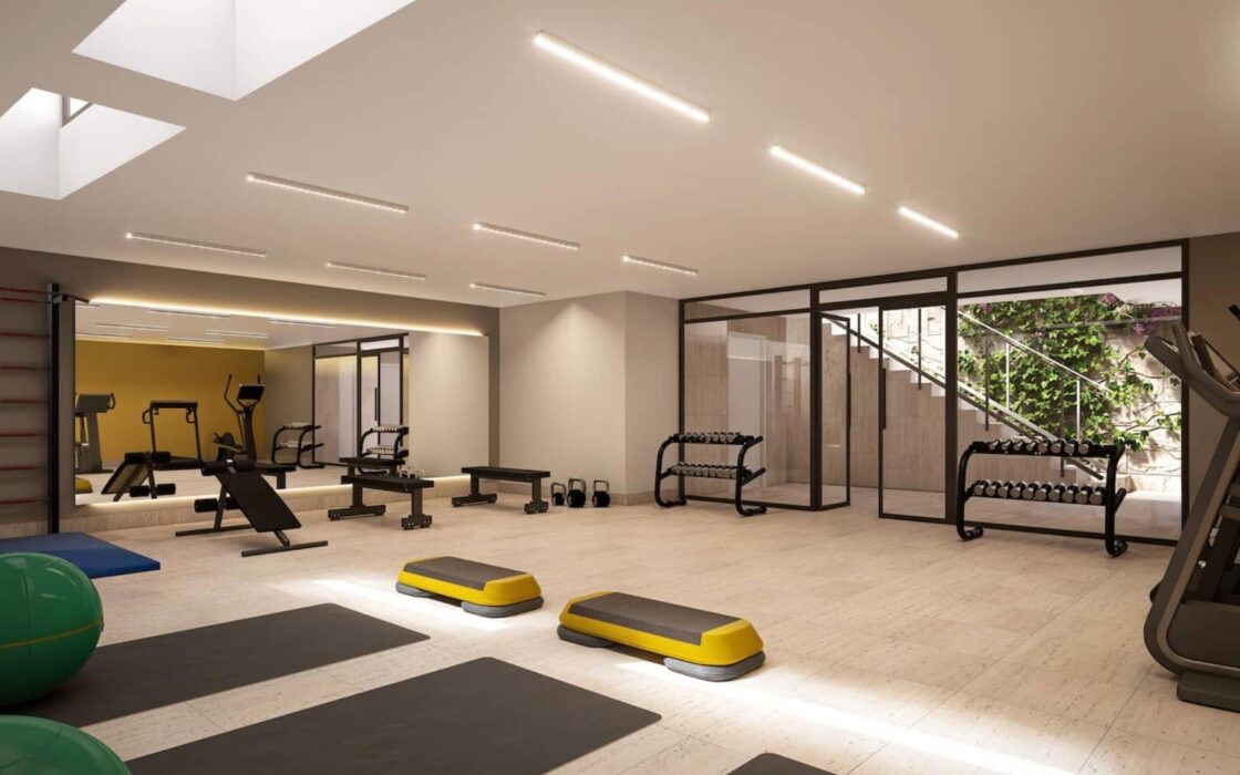 Новый дом с террасой и видом на море в Ибице 85 кв.м