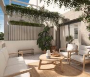 Новый дом с террасой и видом на море в Ибице 85 кв.м