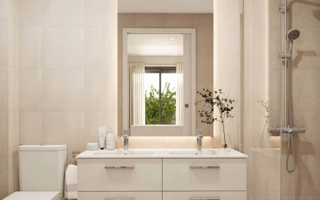 Новый дом с террасой и видом на море в Ибице 85 кв.м