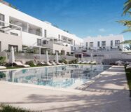 Новый дом с террасой и видом на море в Ибице 85 кв.м