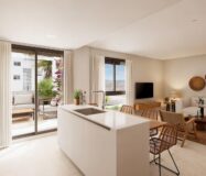 Новый дом с террасой и видом на море в Ибице 85 кв.м