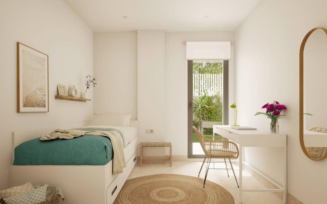 Новый дом с террасой и видом на море в Ибице 85 кв.м