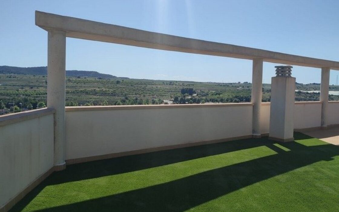 Квартиры с террасой в Сан-Мигель-де-Салинас, 2-3 комнаты