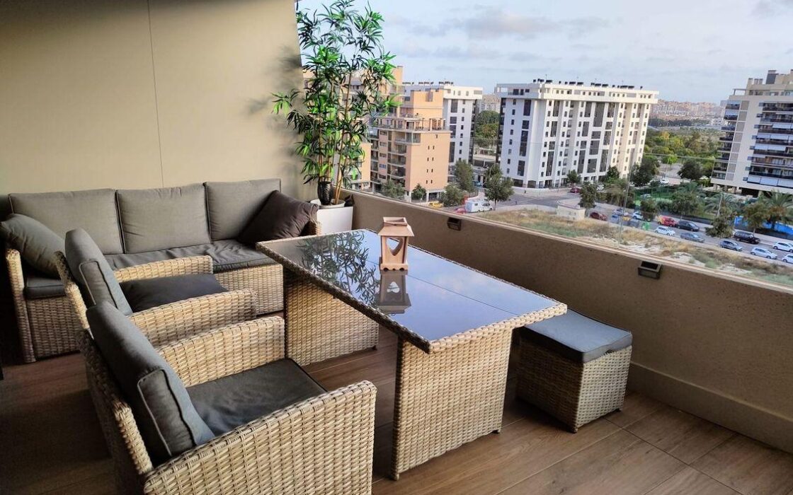 Апартаменти з видом на море в Аліканті 138 кв.м 4 кімнати