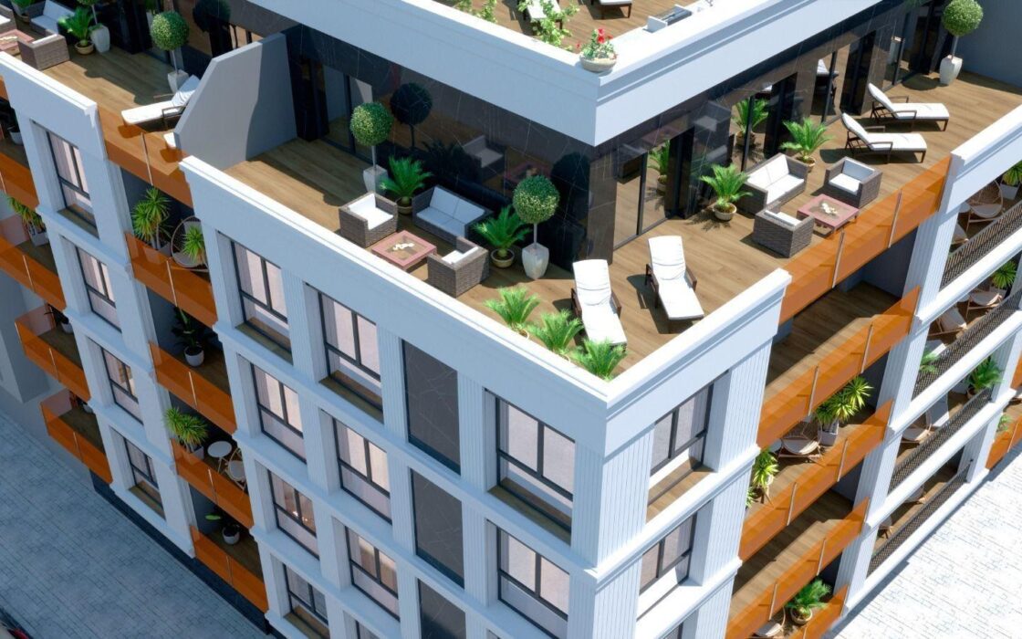 Апартаменты 114 кв.м в Торревьехе 700 м до моря