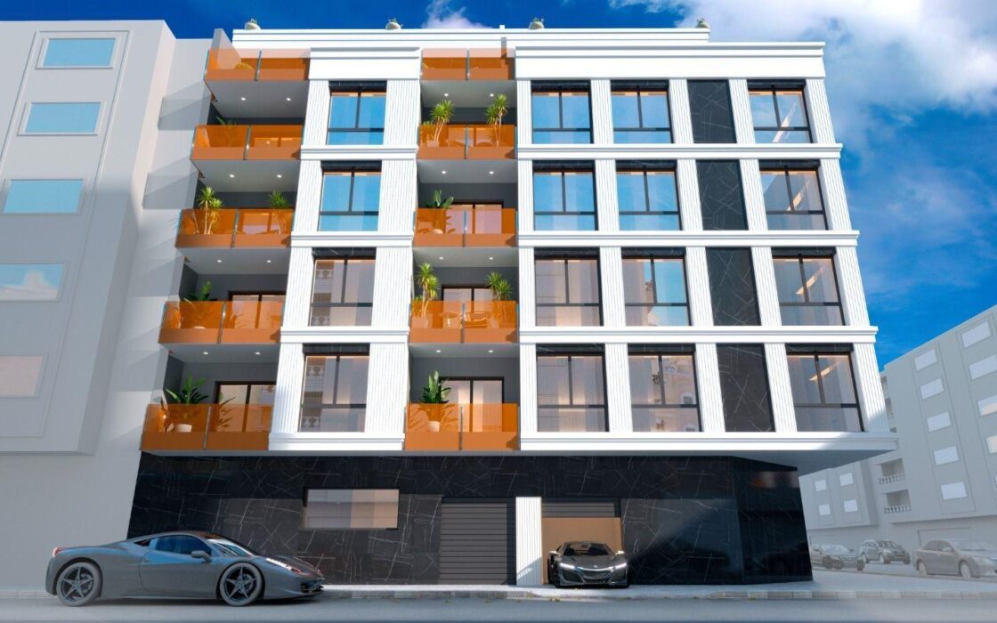 Апартаменты 114 кв.м в Торревьехе 700 м до моря