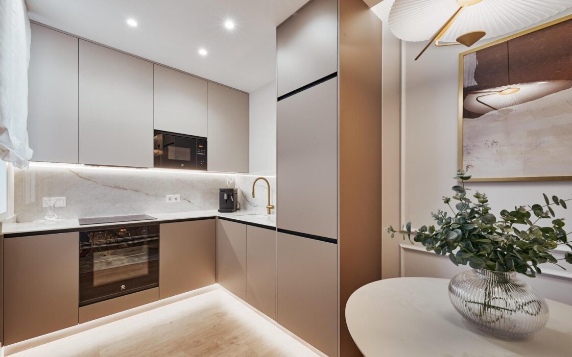 Апартаменты 54 кв.м в Мадриде, 3 комнаты, район Гоя