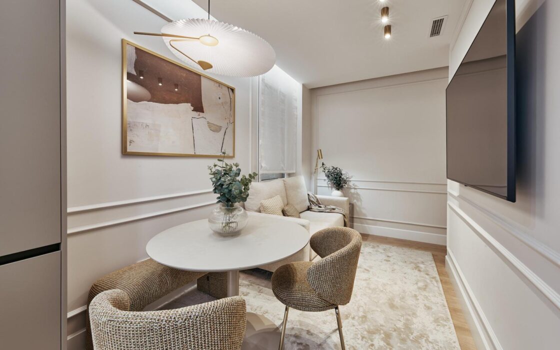 Апартаменты 54 кв.м в Мадриде, 3 комнаты, район Гоя