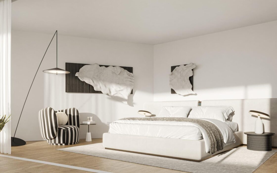 Просторні апартаменти з видом на море в Eivissa 109 кв.м