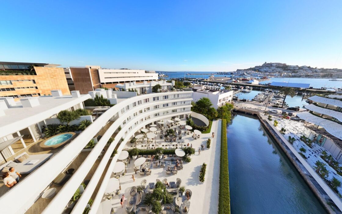 Просторні апартаменти з видом на море в Eivissa 109 кв.м