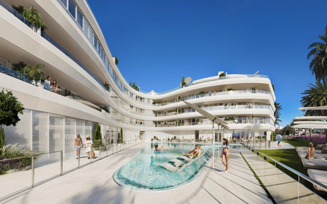 Просторні апартаменти з видом на море в Eivissa 109 кв.м