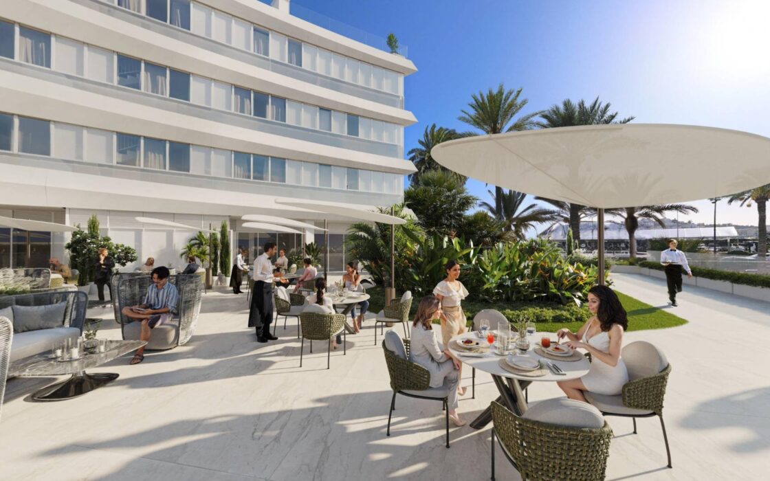 Просторні апартаменти з видом на море в Eivissa 109 кв.м