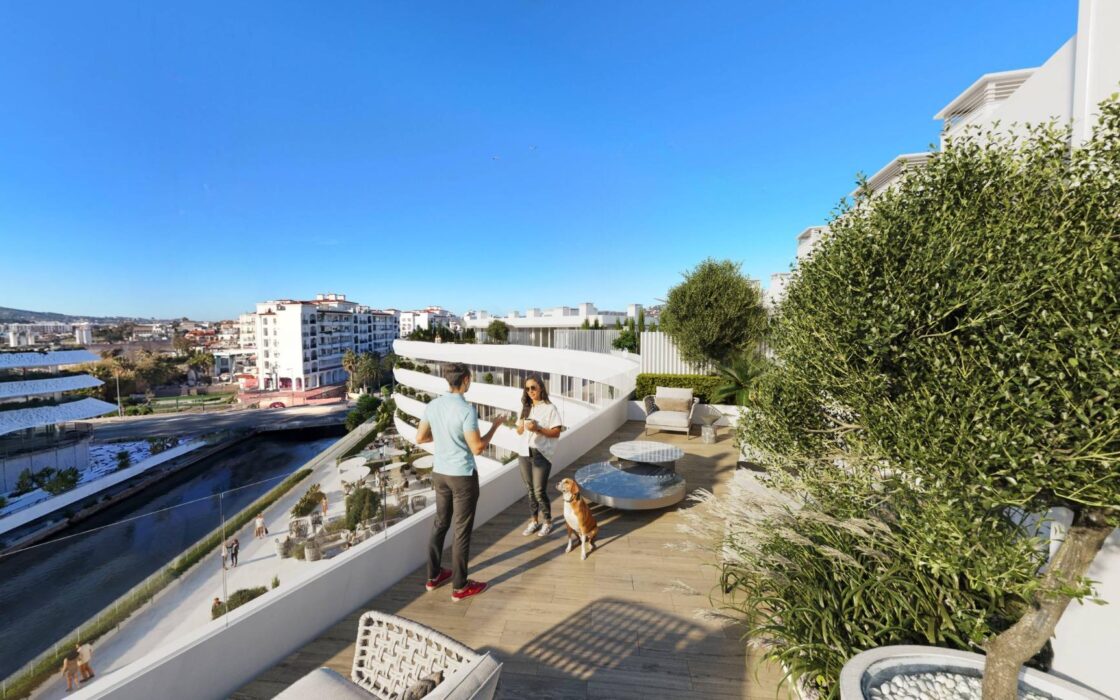 Просторні апартаменти з видом на море в Eivissa 109 кв.м