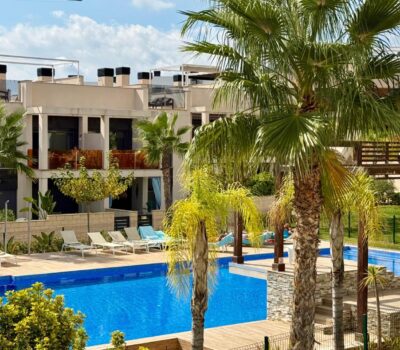 Бунгало з терасою та видом на Бенідорм у Фінестраті 77 кв.м