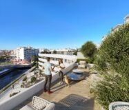 Апартаменты 78 кв.м с террасой и видом на море в Eivissa