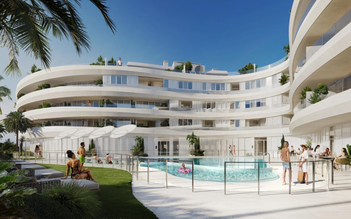 Апартаменты 78 кв.м с террасой и видом на море в Eivissa