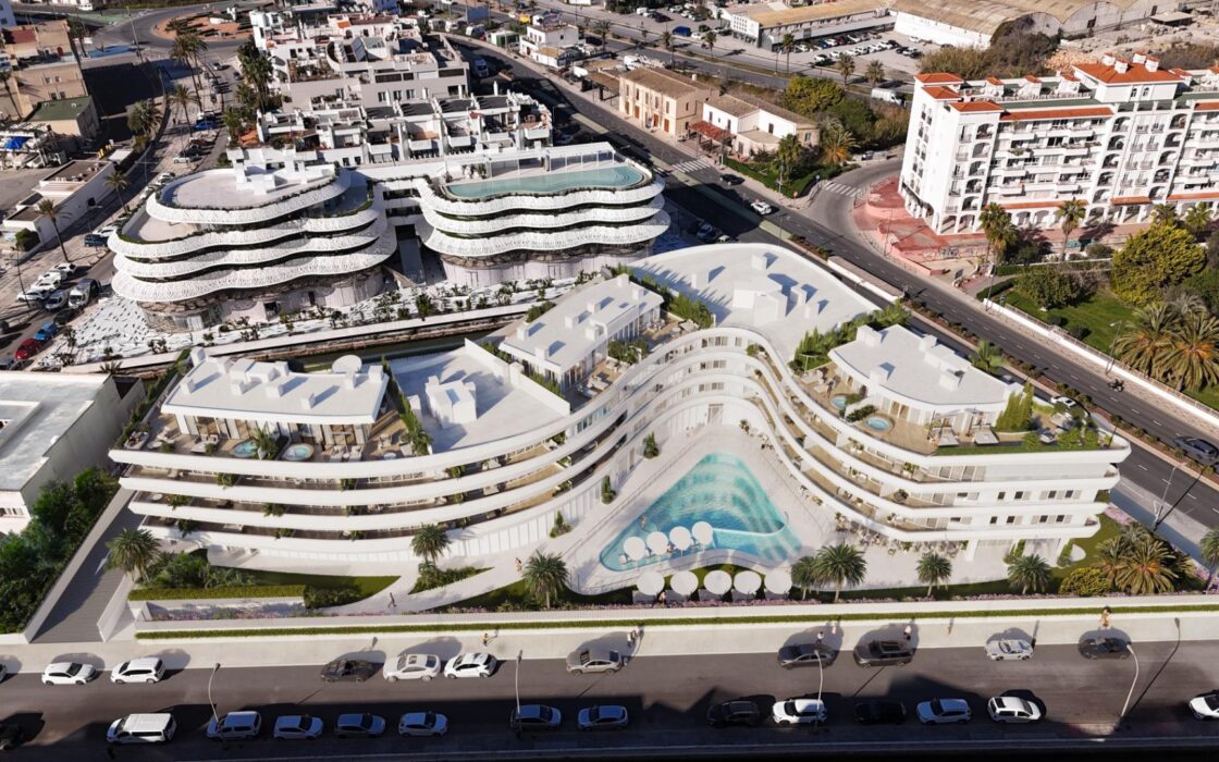 Апартаменты 78 кв.м с террасой и видом на море в Eivissa